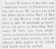 Jerome Lewis sells farm Wayne County Journal-Banner 10 Feb 1944 pg 4