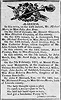Robert Fleming to Elizabeth McNeely Marriage announcement - Western Carolinian (Salisbury, NC) 26 Feb 1822 pg 3 col 4