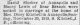 Macey Lewis to David Slusher wedding announcement - iron County Register 4 Dec 1919 pg 4