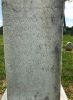 Eveline Haile Woodfin gravemarker inscription