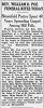 William D Poe Obit STL Globe-Democrat 29 Jan. 1935 pg 11 col 5