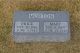 Price & Mary McNeely Morton grave marker