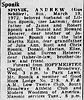 Andrew Sponik Obit STL Post-Dispatch 21 MAr 1972 pg 14(4B) Andrew Sponik Obit STL Post-Dispatch 21 MAr 1972 pg 14(4B)