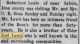 Joel Lewis' brother Robertson  visiting Piney Creek community - Democrat-News 6 Oct 1927 pg 5 col 4
