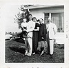 Terry, Sloan, Violet, Elsah and Ed Tuschoff Oct 1955
