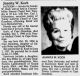 Juanita Koch nee Willer Obit SE Missourian 3 Dec 1990 pg 6A