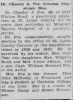 Chester Poe Obit - The Daily Press Leader (Farmington, MO) 10 Aug 1945 pg 5 col 5