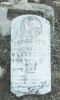 Forest Stevenson grave marker courtesy Linda Carpenter Shindler