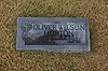 Oliver Wilson Morton grave marker Oliver Wilson Morton grave marker
