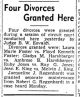 Regenhardt, Robert and Jacquelin separate maintenance Mt. Vernon Register News 23 Nov 1955 pg 10