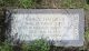 Nancy Hatfield Lews tombstone