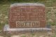 Nora Lewis and Edw Sutton grave marker