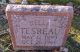 Della Keathley Tesreau gravestone
