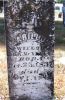 Marillus Hale McNeely original gravestone by Rob Lewis