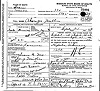 Miller, Ulyssus Alonzo - Death Certificate, 1916