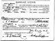 Marriage License - John Robinson & Katie Lewis