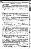 John H Stevenson to Bertha Grahm Marriage License