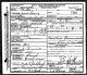 Joseph Brady Lewis Death Certificate