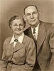 Blanche Lewis and William Semands portrait