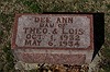 Dee Ann Regenhardt gravestone Dee Ann Regenhardt gravestone