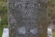 Samuel M King gravestone inscription