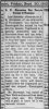 Stevenson, Amos Kennedy  Narrow Escape in Runaway Cape County Herald 20 Sep 1912 copy