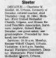 Sleeter, Charlotte West obit - Herald and Review Decatur, IL 20 Aug 1994 pg 7