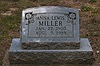 Anna Lewis Miller grave marker Anna Lewis Miller grave marker