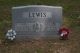 Acie and Octa Lewis grave marker