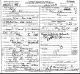 Bertha Ann Stevenson Lewis Death Certificate