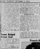 Former Blodgett Airman Dead - Charles Murphy - Sikeston Standard 3 Oct 1944 page 7