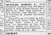 Mueller, Robert J. Obit STL Post Dispatch 1 Apr 1962, Sun, Page 47 col 6 Mueller, Robert J. Obit STL Post Dispatch 1 Apr 1962, Sun, Page 47 col 6