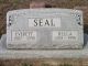 Everett and Rella Seal gravestone