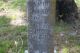 Samuel M King gravestone close-up