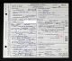 William Borkman Ragland Death Certificate