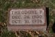 Theodore R Regenhardt gravestone