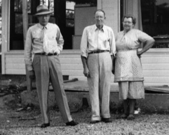  Freeman and his parents, Fred and Ethel 