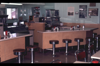  Interior of restaurant 